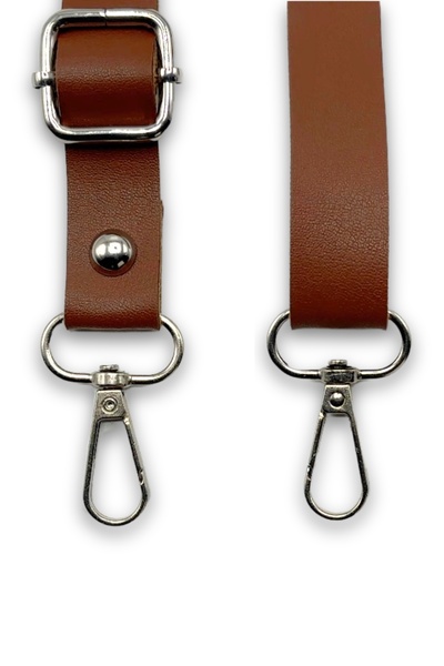 SENSY Suni Deri Ayarlı Çanta Sapı 135 Cm