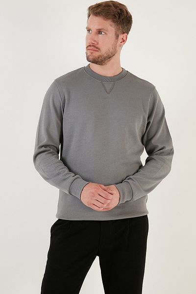 Buratti SWEAT για άνδρες - Βαμβακερό, Crew Neck, Relaxed Fit 5905453