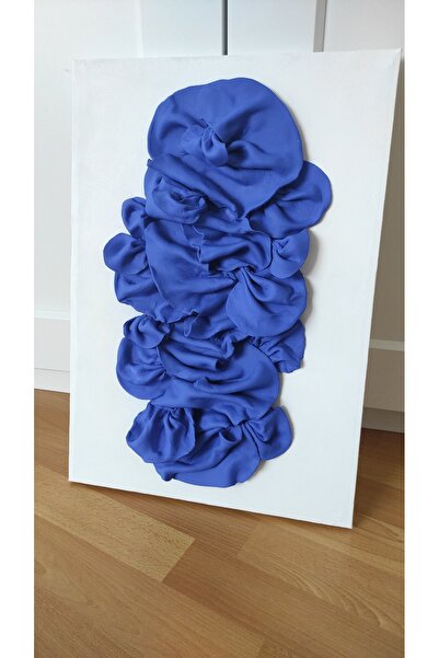 NordArt Night El Yapımı 3D Seramik Duvar Heykeli