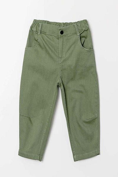 Gold Class Kidswear Boy's Gabardine Trousers - Double Pockets and Elastic Waist