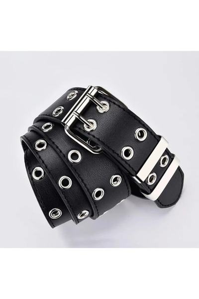 eyonnwear Kare Tokalı Gotik Şeffaf Kemer