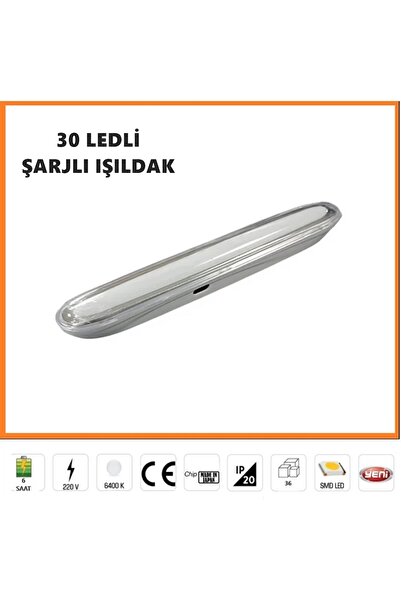 Ucuz Geldi Şarj Edilebilir 30 Led Işıldak Cata Tuna 3w Şarjlı Acil Durum Lamb...