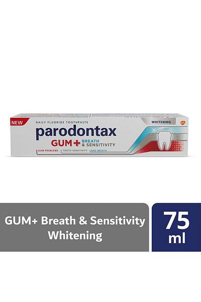 Parodontax T/Paste Gum+Breath & Sensitivity Whitening 75 Ml