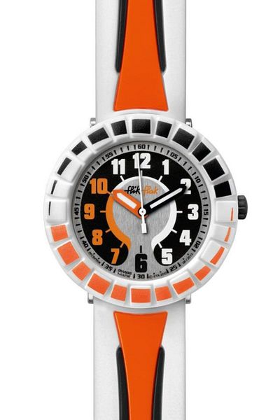 Flik Flak ALL AROUND ORANGE & BLACK