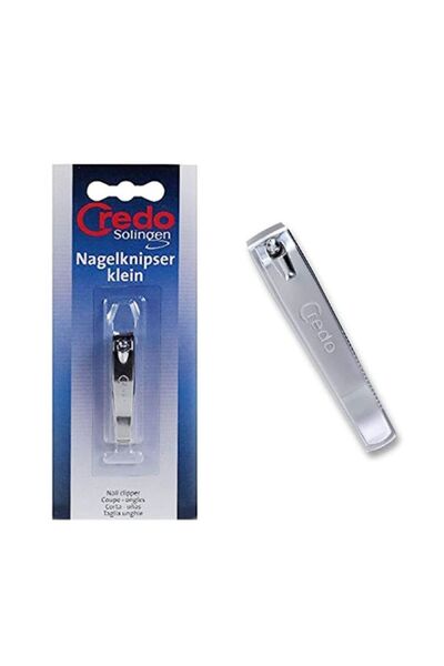Credo مقص أظافر 58 مم كروم بليستر 12018