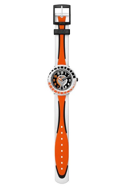 Flik Flak ALL AROUND ORANGE & BLACK