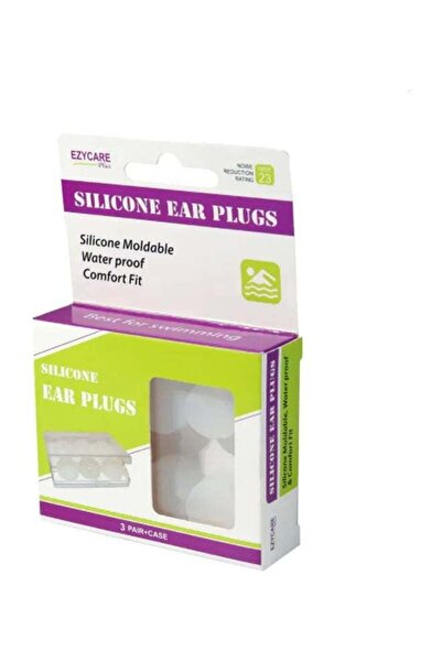 EZYCARE PLUS سدادات أذن من السيليكون 3 أزواج 10103