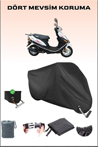 Breen قماش القنب للدراجات النارية متوافق مع القفل باللون الأسود لـ Kuba Fight...