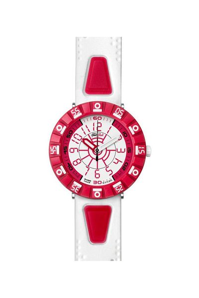 Flik Flak SHAPED WHITE & RED