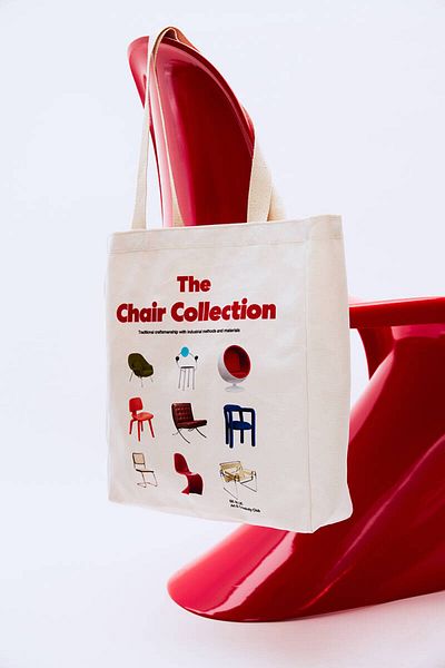 BE BLUE The Chair Canvas Bag
