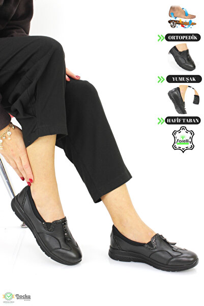 Forelli Kadın Hakiki Deri Günlük Tam Ortopedik Ayakkabı F24/CM9444Y