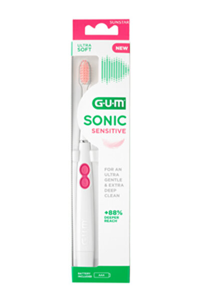 BUTLER فرشاة أسنان جام سونيك تعمل بالبطارية، قطعة واحدة