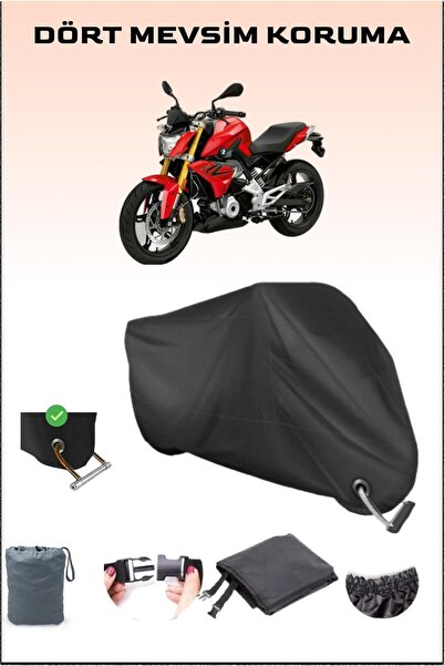 Breen قفل أسود لدراجة نارية Bmw G 310 R متوافق مع القماش المشمع، آمن، مقاوم ل...