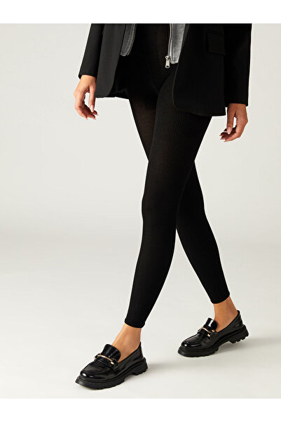 LC Waikiki Women's Leggings with Elastic Waist (W4)