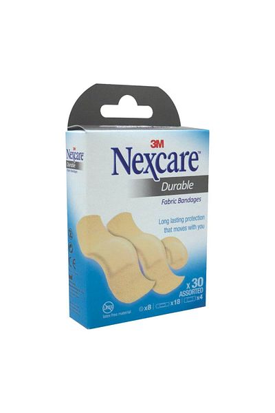 3M Nexcare Durable Fab Asstd 30S