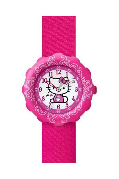 Flik Flak HELLO KITTY PINK WATCH & PURSE
