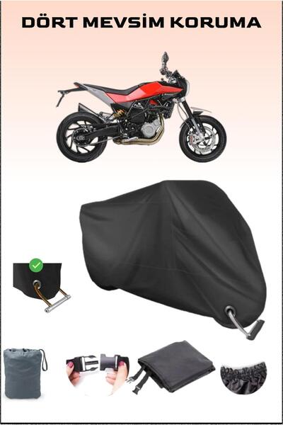 Breen قفل أسود لدراجة نارية Husqvarna Nuda 900 متوافق مع القماش المشمع، آمن، ...