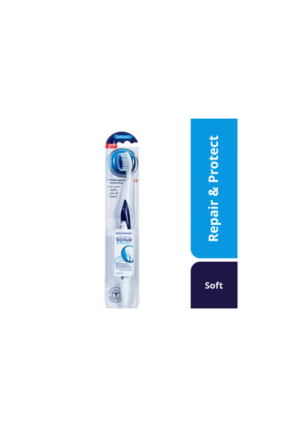 Sensodyne فرشاة أسنان ناعمة لإصلاح وحماية الأسنان