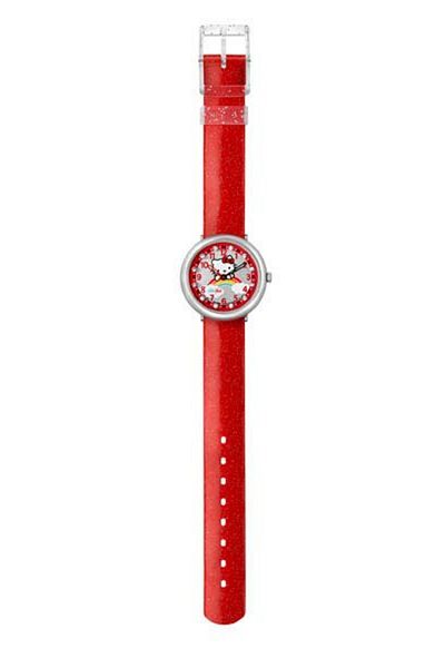 Flik Flak HELLO KITTY RED RAINBOW