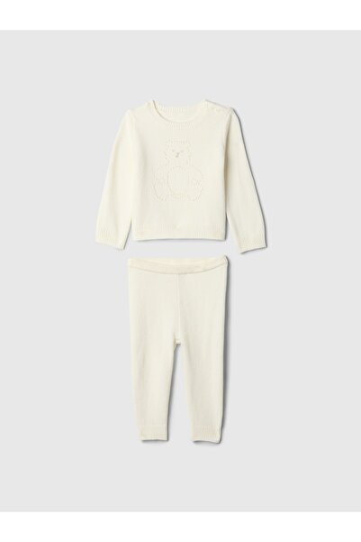 GAP Bebek Bej Kazaklı Outfit Set