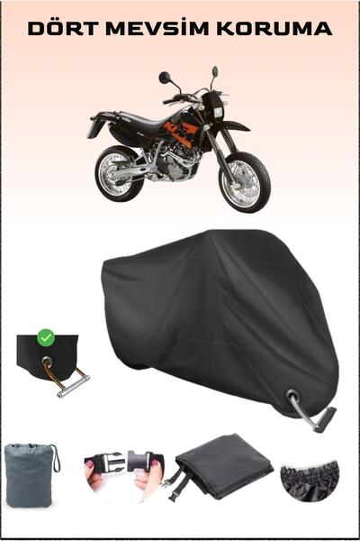 Breen قفل متوافق مع القماش المشمع للدراجات النارية باللون الأسود Ktm 640 Lc4،...