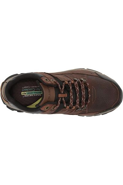 SKECHERS 204482 Ww-Choc Ralcon Emil Men's Brown Water Repellent Leather Sports Boots