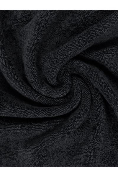 Koza Mix towel Σετ πετσετών προσώπου και γυμναστικής από 100% βαμβακερό μαύρο - Ειδικό για ευαίσθητο δέρμα 6 τεμαχίων