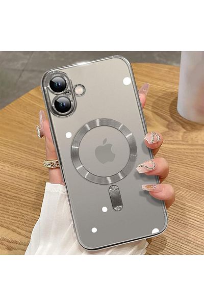 MMPSHOP iPhone 16 Plus Case Magsafe Special Camera Lens Protection Case