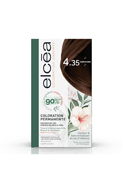 Noreva Elcea Coloration Expert Permanent Coloring, 1 Piece, 4.35 Cappuccino