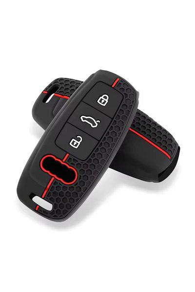 emii auto spare parts For Audi A3 A4 B9 A6 C8 A7 S7 4K A8 D5 S8 Q7 E-Tron End Case Compatible Key Case