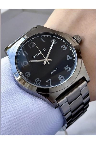Ferrucci  Men's Metal Cord Wristwatch