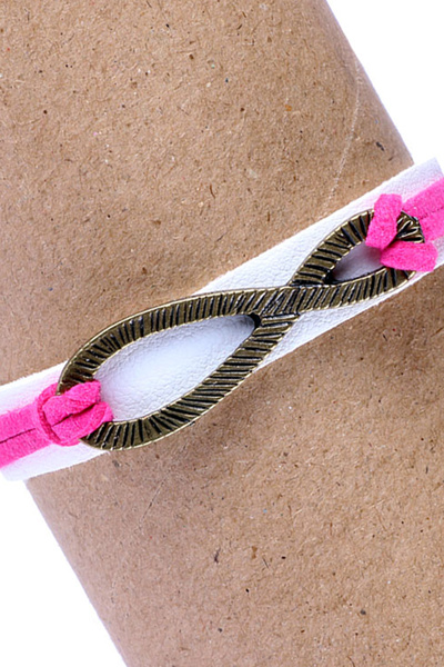 Rouge سوار نسائي على شكل إنفينيتي