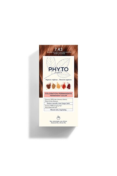 Phyto PHYTOCOLOR 7.43 GOLDEN COPPER BLONDE