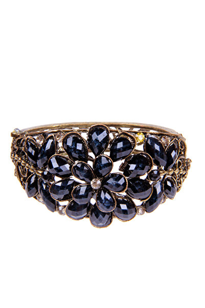 Rouge نموذج أصفاد معدنية من الحجر الأسود للنساء