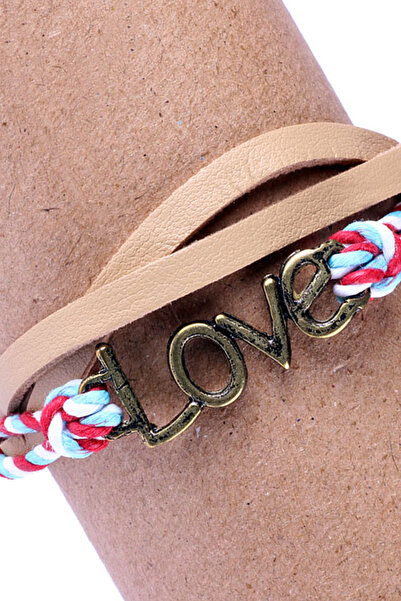 Rouge سوار نسائي مع شكل الحب الحب