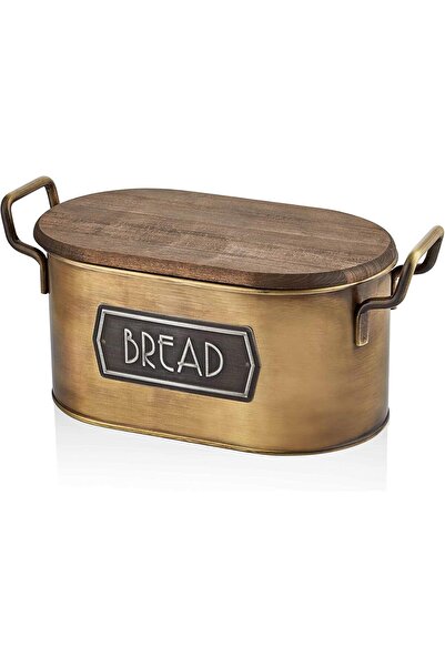 KYCBABY حاوية تخزين الخبز من بي إل جي ميا - ذهبي KycShp 471408