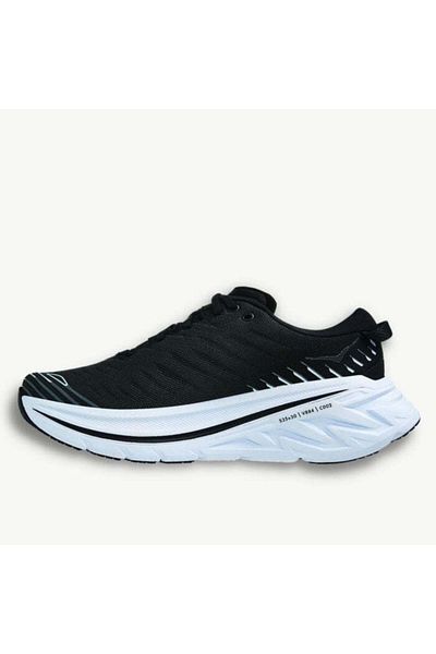 hoka BONDI X - BLACK/WHITE