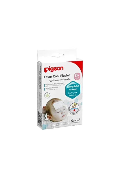 Pigeon 6 قطع من لاصقات الحمى الباردة للأطفال