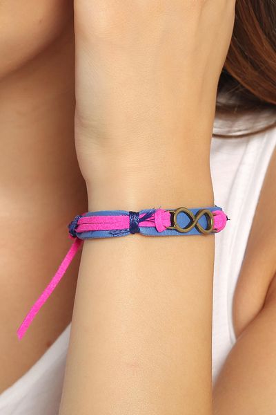 Rouge Women's Bracelet with Infinity Figure