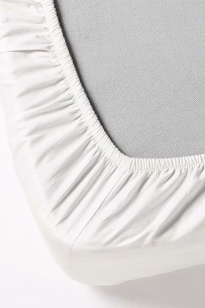 Lilabio 100% Organic Cotton Satin Fitted Sheet - 60X120-70X120