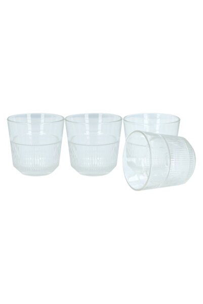 Royal Leerdam 4-Piece Reliable and Elegant Design Glass Mug Set 270ml