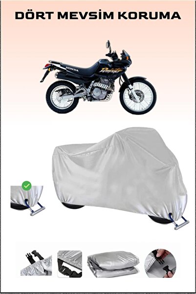 Breen Honda NX 650 Dominator - مشمع دراجة نارية آمن ومقاوم للماء متوافق مع القفل