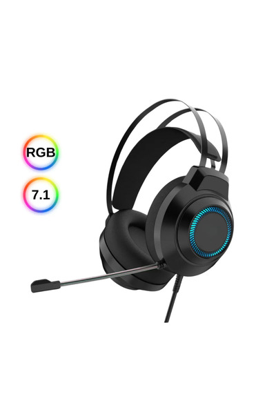 SNEXPRES Profesyonel 7.1 Raimbow Oyuncu Kulaklığı Pc-Ps-Xbox Uyumlu USB giriş...