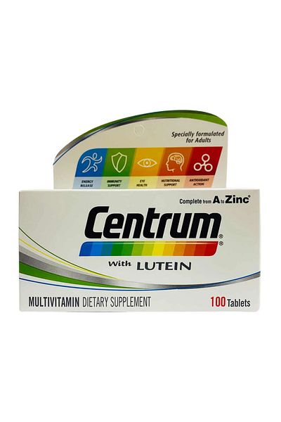 Centrum Lutein, 100 Tablets