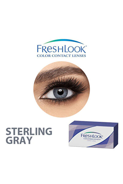 freshlook مزيج الألوان الشهري 2S (رمادي إسترليني)