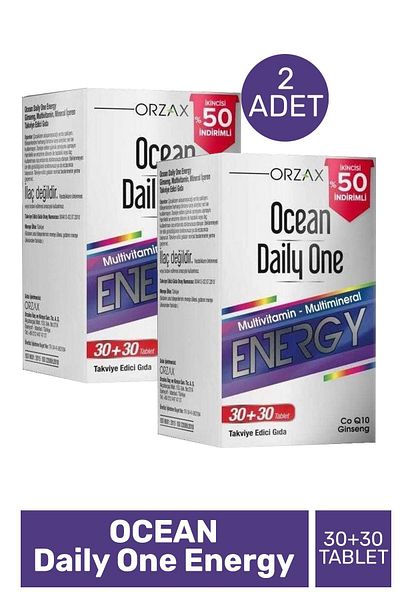 Ocean Daily One 30 + 30 Tablets 2 Pieces
