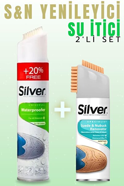 Silver Su İtici Sprey+Süet Nubuk 2'li Set