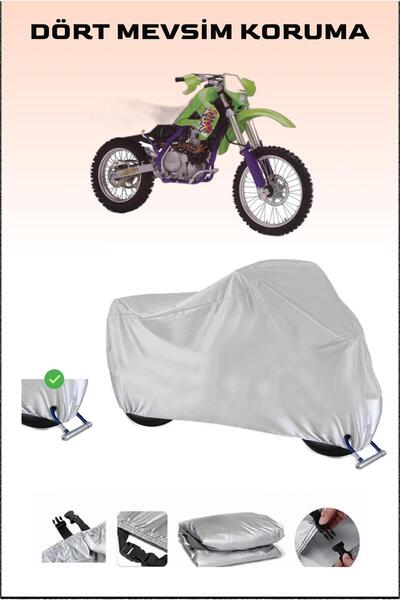 Breen دراجة نارية بقفل متوافقة مع Kawasaki KLX 650 - آمنة ومقاومة للماء ومتينة
