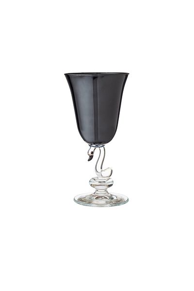 Byblos A Luxurious Crystal Juice Cup Consisting Of One Piece With A Flamingo Décor