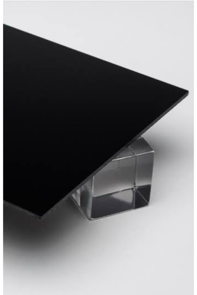 ipeksi pleksi لوح أكريليك أسود (بلكسي) مقاس 2.8 مم مقاس 50 × 50